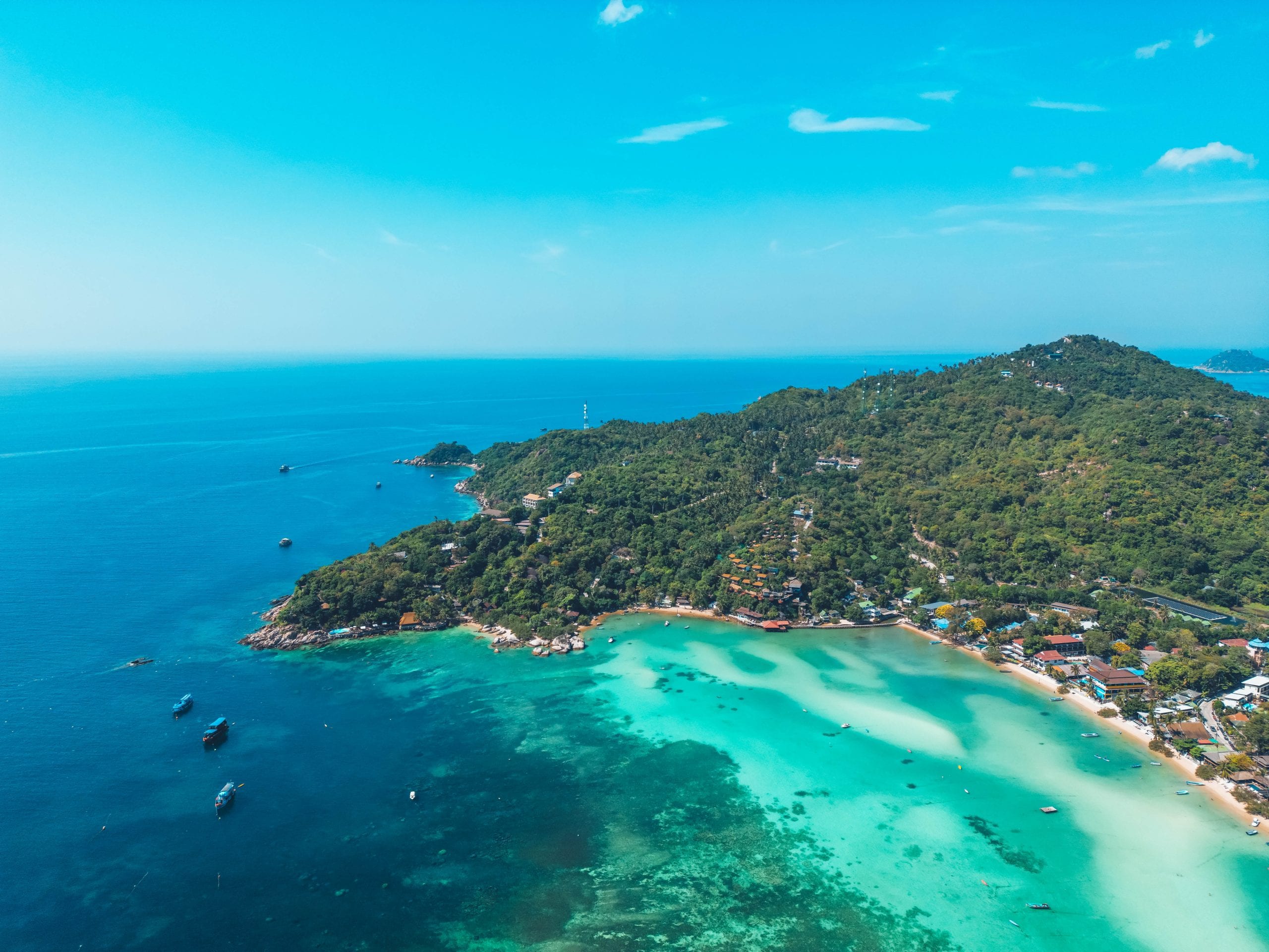 Koh Samui, the largest of the three islands in the group