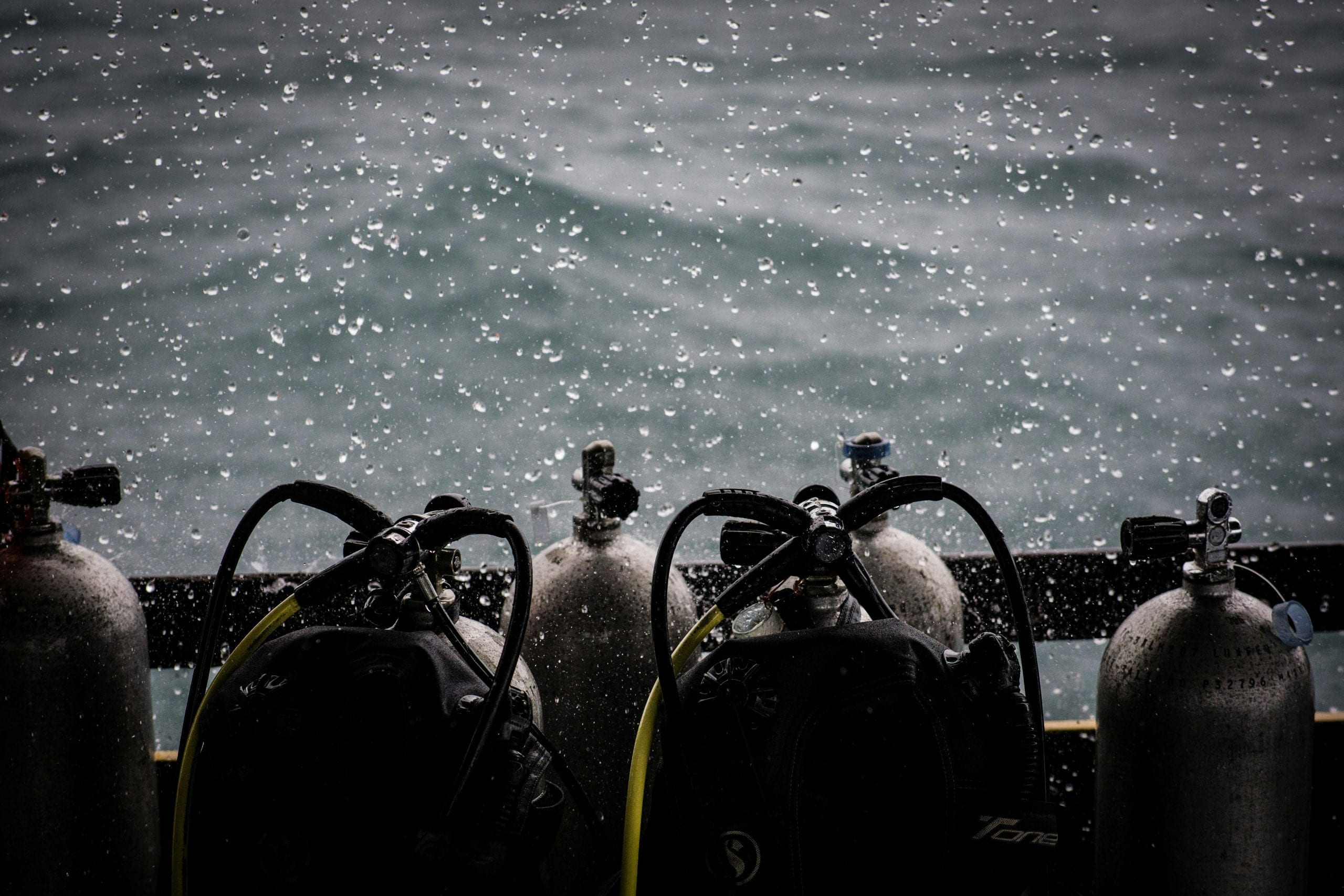 Dive cylinders on Koh Tao, where a lot of trip budget ends up
