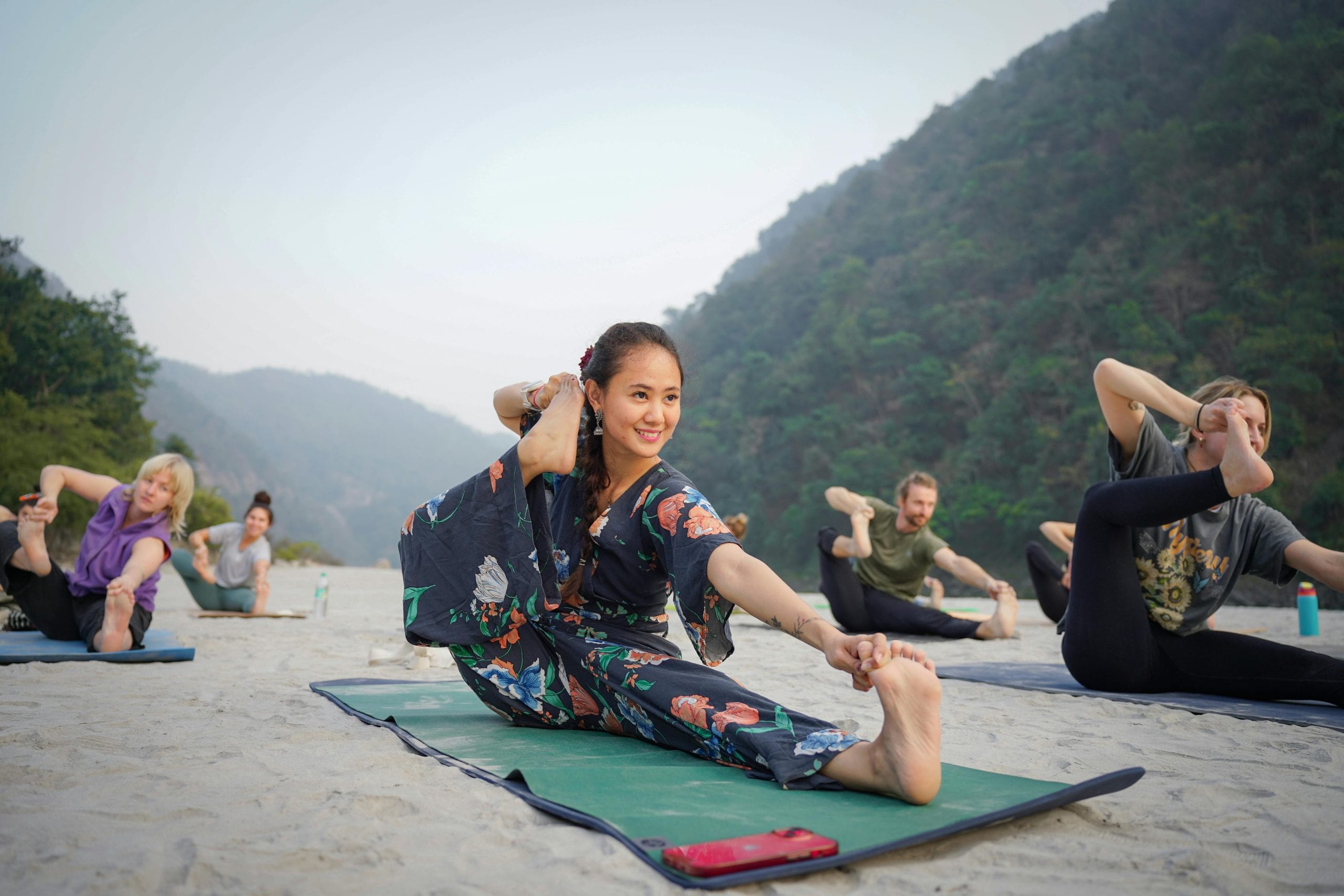 Yoga on Koh Tao, the recovery half of an active week